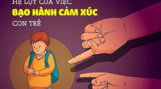 HỆ LỤY CỦA VIỆC BẠO HÀNH CẢM XÚC CON TRẺ